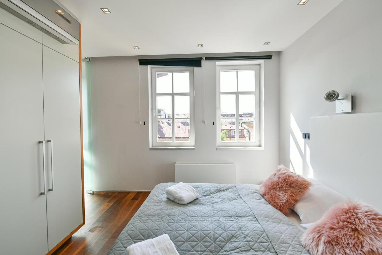 Luxury Central Penthouse With Sauna, Terrace, 250M2, 5Bdrm, 3Bthrm Praha Eksteriør bilde